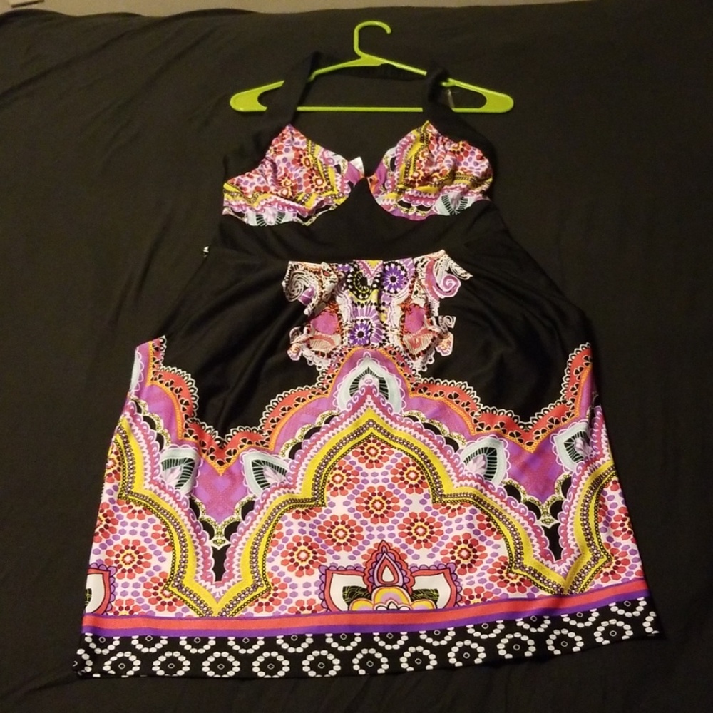 J.F.W just for wraps halter sun dress size 1x